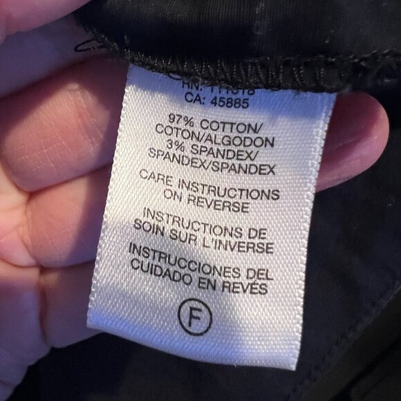 MICHAEL Michael Kors Black Beaded Cotton Tunic Top, Size Medium - Picture 12 of 12